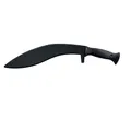 Produktbild: Cold Steel 92RDAGZ Robustes Trainings-Kukri aus Gummi Schwarz Trainingswaffe Trainingsmachete