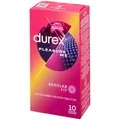 Produktbild: Durex Pleasure Me Gerippte und Genoppte Kondome 10 Stk - Klar