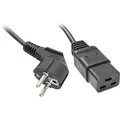 Produktbild: Lindy - Strom Anschlusskabel [1x Schutzkontakt-stecker - 1x Kaltgeräte-stecker 16 A] 2.00 M