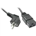Produktbild: LINDY Strom Anschlusskabel [1x Schutzkontakt-Stecker - 1x Kaltgeräte-Stecker 16