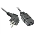 Produktbild: LINDY Strom Anschlusskabel [1x Schutzkontakt-Stecker - 1x Kaltgeräte-Stecker ...