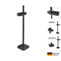 Produktbild: Grafikkarten Halter Aluminium Eloxiert Schwarz für Chassismontage