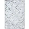 Produktbild: Novel Webteppich 38811, Silber, Dunkelgrau, Textil, geometrisch, rechteckig, 160x230 cm, Teppiche & Böden, Teppiche, Moderne Teppiche