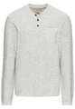 Produktbild: camel active Herren Henley Langarmshirt aus einem Baumwollmix Grau, Menswear-L