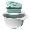 Produktbild: ROTHO Fresh Schüssel-Set 2-teilig Kunststoff mit Deckel grün weiß