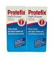 Produktbild: 2x Protefix Haft-Pulver Extra Stark mit Nass Haftkraft Geschmacksneutral 2 x 50g