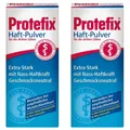 Produktbild: ✅ Protefix Haft-Pulver Extra Stark mit Nass Haftkraft Geschmacksneutral 2x 50g ✅