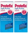 Produktbild: ✅ Protefix Haft-Pulver Extra Stark mit Nass Haftkraft Geschmacksneutral 2x 50g ✅
