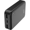 Produktbild: Hama Powerbank Power Pack Pocket 10, 10000mAh, 2x USB-A, Ladeleistung 10,5 Watt
