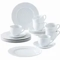 Produktbild: KAHLA 050104A90005C Aronda Kaffee-Set 18tlg. | weißes Kaffeeset für 6 Personen aus Porzellan