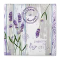 Produktbild: Sovie HORECA Linclass® Airlaid Servietten, Der Hingucker auf Ihrem Frühlingstisch, fliederfarbener Lavendel, 40 x 40 cm, 50 Stück - LAVINIA