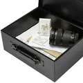 Produktbild: HMF 1006-02 Dokumentenbox Elektronikschloss, 32,5 x 25,5 x 12,5 cm, Schwarz