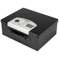 Produktbild: 100602 Dokumentenbox mit Elektronikschloss | 32,5 x 25,5 x 12,5 cm | DIN A4 |...