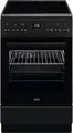 Produktbild: AEG CCB54492BB Slim Standherd 50 cm Matt Black Keramik-Kochfeld Teleskopauszug