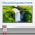 Produktbild: MEDION 108 cm (43 Zoll) Full HD Fernseher (Android TV, Smart TV, HDR, Prime Video, PVR, Bluetooth, MD 843100) - Schwarz