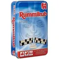 Produktbild: Jumbo 03817 - Original Rummikub Kompakt, Familienspiel, Metalldose Das Spiel, das Menschen zusammen bringt