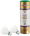 Produktbild: VICTOR Nylon Shuttle 2000 gold-Weiß-Grün