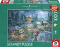Produktbild: SCHMIDT SPIELE 57529 - THOMAS KINKADE - SANTAS  STILLE NACHT - 1000 TEILE # NEU