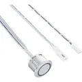 Produktbild: Mini- Einbau-Sensorschalter für LED-Streifen Silbern - Silber