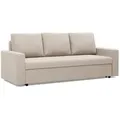 Produktbild: Mebligo Sofa, Beige, Textil, 3-Sitzer, 220x92x92 cm, Wohnzimmer, Sofas & Couches, Sofas, 3-Sitzer Sofas