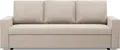 Produktbild: Sofa mit Schlaffunktion NEO, Wohnzimmer Couch 3-Sitzer 220x92cm, Beige Samstoff