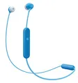 Produktbild: Sony WI-C300 Kabelloser In-Ohr Kopfhörer (Neckband Design, Bluetooth, NFC, Headset mit Mikrofon für Telefon & PC/Laptop, bis zu 8 Stunden Akkulaufzeit, Voice Assistant) blau