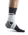 Produktbild: Push-Bandage med Aequi Flex Knöchelbandage bietet Unterstützung, Links, Grau/Weiß, Größe 1