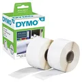 Produktbild: DYMO Etikettenrollen für Etikettendrucker S0722400 weiß, 89,0 x 36,0 mm, 2 x 260 Etiketten