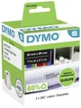 Produktbild: DYMO Etiketten Rolle 99012 S0722400 89 x 36 mm Papier Weiß 520 St. Permanent haftend Versand-Etiketten