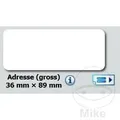 Produktbild: Packen Sie 2 Rollen Druckeretiketten ein 36 X 89 DYMO LABEL 99012 (2UD)