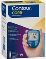 Produktbild: Ascensia Diabetes Care Blutzuckermessgerät CONTOUR®CARE, kompakte Größe und hohe Speicherkapazität, automatische Blutzuckeranalyse, Blutzuckermanagement, smarte Diabeteskontrolle, Präzise Messergebnisse, in mgdl oder mmol