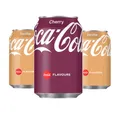Produktbild: Coca Cola Vanilla 2x24, Coca Cola Cherry 1x24 (72 x 0,33l Dosen)
