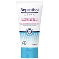 Produktbild: Bepanthol DERMA Regenerierender Handbalsam für die tägliche Pflege, beruhigt sofort juckende, trockene Hände, zieht schnell ein und spendet bis zu 48h Feuchtigkeit. Mit B5-Regenerations-Komplex, 50ml