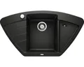 Produktbild: Spüle Blanco ZIA 9 E 930 x 510 mm schwarz 526030