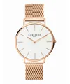 Produktbild: LIEBESKIND BERLIN Damen Armbanduhr Mesh Steel IP Roségold, 38 mm LT-0155-MQ NEU