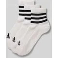 Produktbild: adidas Sportswear Socken mit Label-Detail im 3er-Pack in Weiss, Größe 35-38