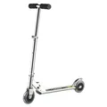 Produktbild: Kinder City Roller Alu Scooter Silber Schwarz klappbar faltbar robust -50kg Neu