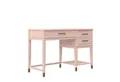 Produktbild: freiraum Schreibtisch Bendik, 2 Schubladen, Rot, MDF/Kautschukholz/Metall - 115x77x49cm (BxHxT)
