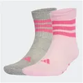 Produktbild: adidas Performance Funktionssocken LK AS SOCKS 2PP für Kinder, mit Grip-Punkten aus Silikon, sportlicher Stil rosa 31-33