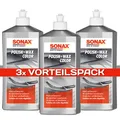 Produktbild: 3x Sonax Polish + Wax Color Kunststoff-Flasche Push-Pull 500ml