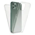 Produktbild: NALIA 360° Hülle für iPhone 11 Pro Max - Vorne & Hinten Schutz - 360GUARD (Full-Body Case) - Marke aus Berlin, Farbe:Transparent