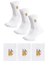 Produktbild: Occulto Damen & Herren Motiv Tennissocken 3er Pack (Modell: Robin), Statement Tennis Socken Oktoberfest 43-46