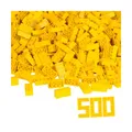 Produktbild: Simba Blox 500 8er Bausteine gelb Klemmbausteine Konstruktionsspielzeug