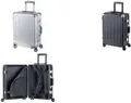 Produktbild: Alumaxx Reisetrolley, aus Aluminium , silber matt arretierbares Teleskoptrolleysystem, Tragegriff, - 1 Stück (45170)