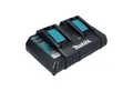Produktbild: Makita DC 18 RD Doppel Schnellladegerät 14,4 V - 18 V LXT (196933-6) für 2 Schnelllade-Gerät