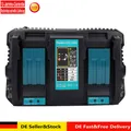 Produktbild: DC18RD Doppel Ladegerät für Makita 14,4 - 18V BL1850 BL1860B Schnellladegerät