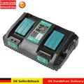 Produktbild: Akku Doppel Schnellladegerät  für Makita DC 18 RD RC Li-Ion Ladegerät
