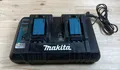 Produktbild: Original MAKITA Akku-Ladegerät Schnellladegerät Doppelladegerät 14,4-18V DC18RD