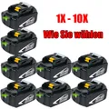 Produktbild: 18V Für Makita 5,0Ah 6,0Ah Ersatzakku & Ladegerät DC18RD BL1850B BL1860B BL1830