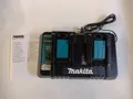 Produktbild: Original Makita Doppel-Schnellladegerät DC18RD 14.4-18V 0088381444033
